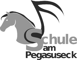 Das Logo der Schule am Pegasuseck